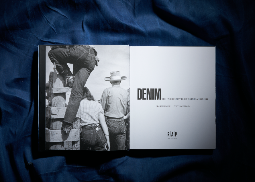 Denim: The Fabric That Built America 1935-1944 Signed Book