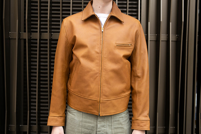 LEVIS VINTAGE CLOTHING: 1940's LEATHER COAT – 85 86 eightyfiveightysix