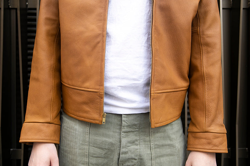 Levi's® Vintage Clothing 1940's Leather Jacket - Caramel