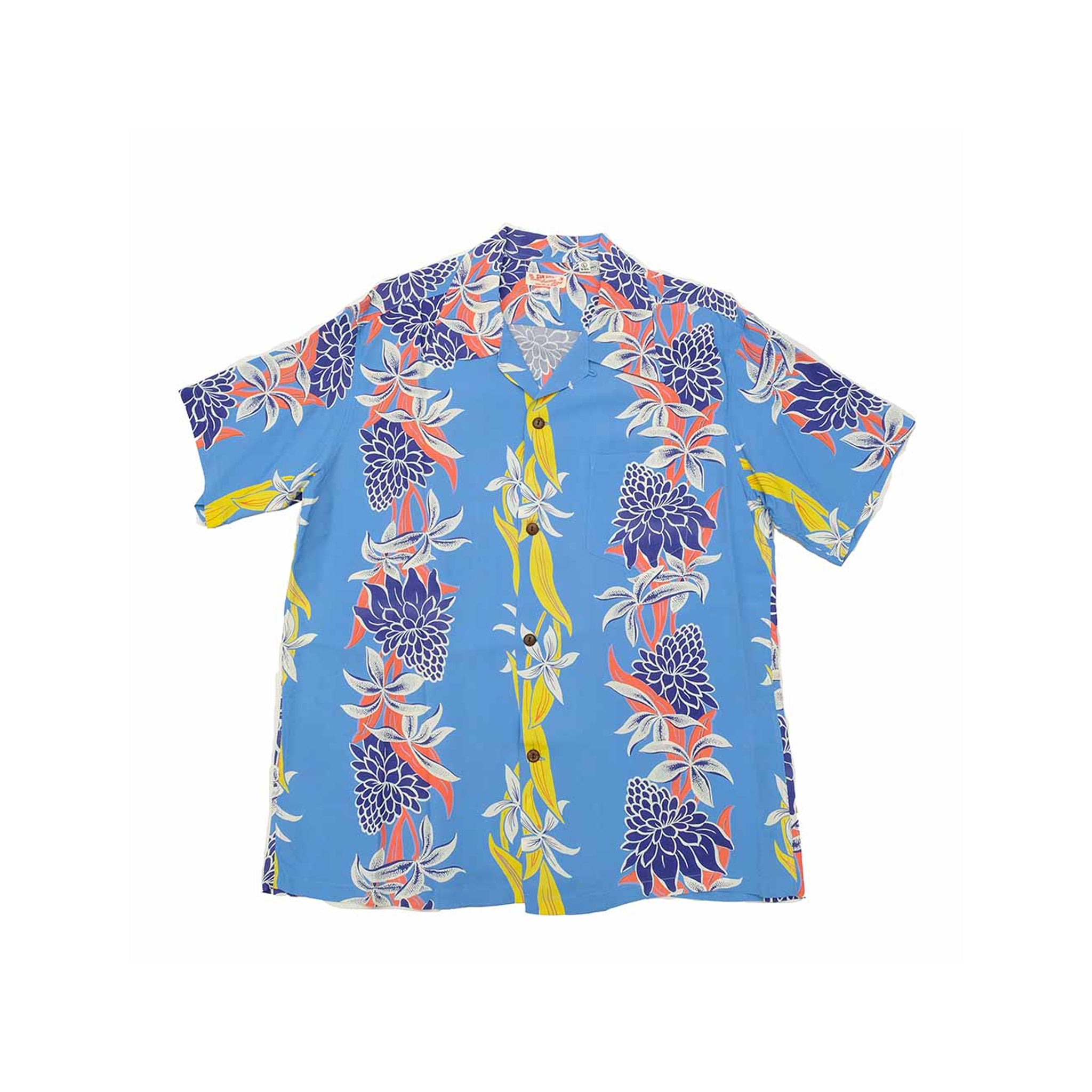 Sun Surf Hawaiian Shirt “Blooms of Torch Flower” – American Classics London