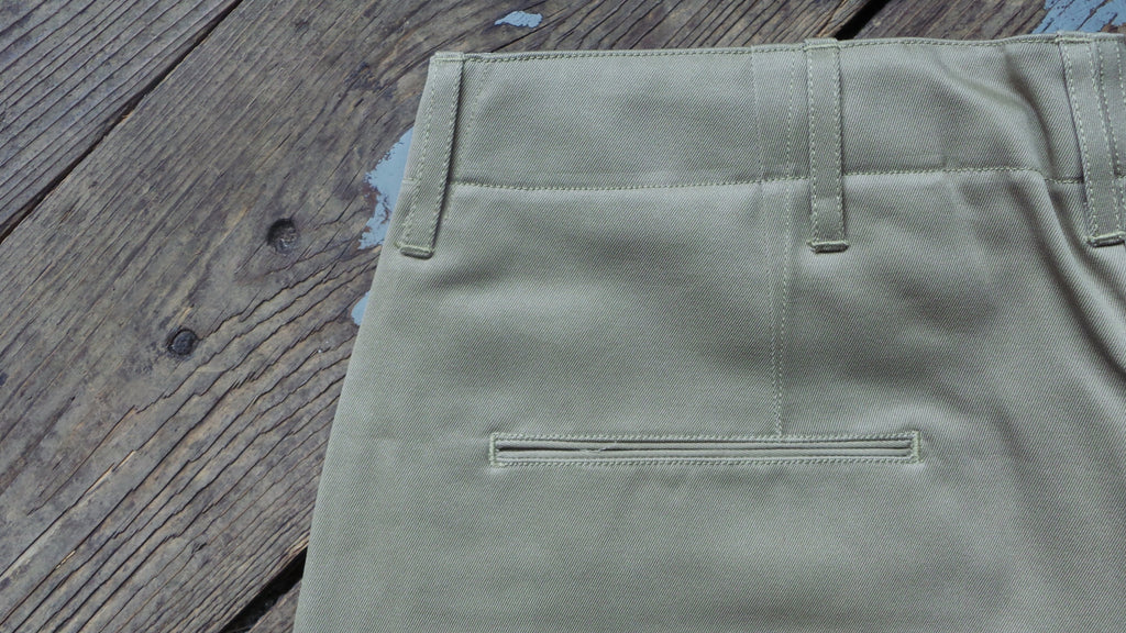 Buzz Rickson Original Spec Chinos Khaki - American Classics London