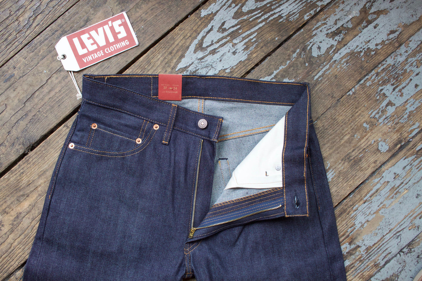 Levi's® Vintage Clothing 1967 505™ Sanforized Raw Denim – American ...