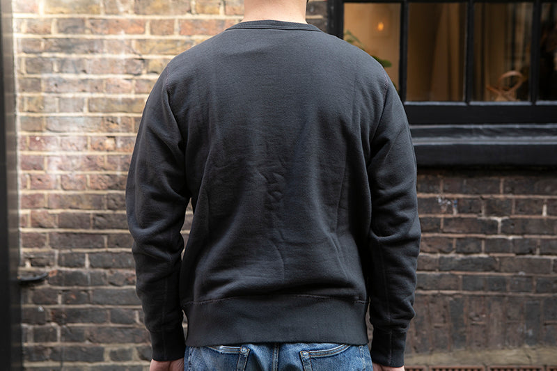 Faded black outlet sweatshirt