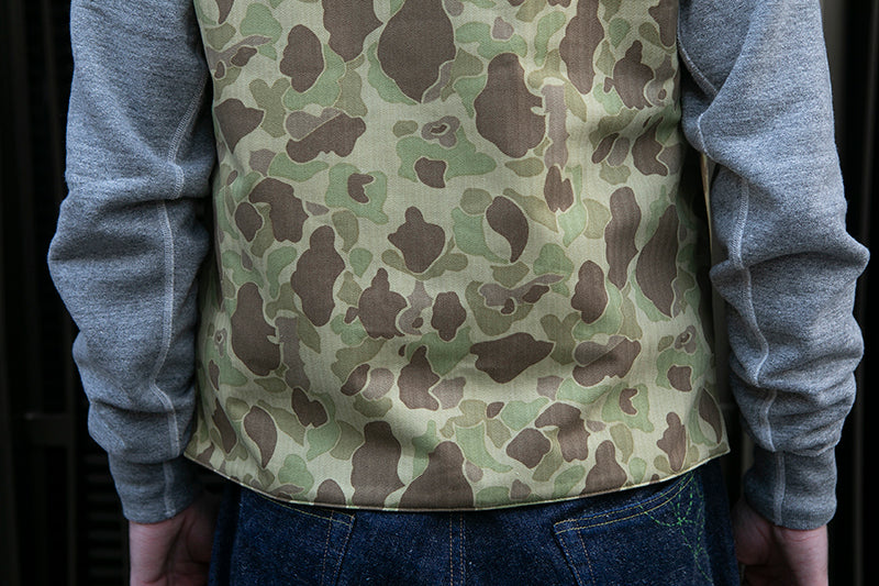WWII US Army HBT Frogskin camo shirt