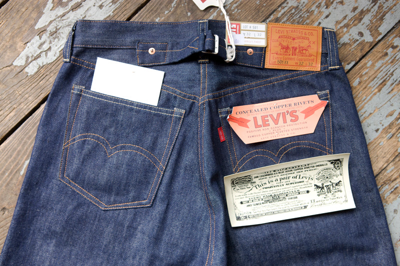 LVC MADE IN USA 1937 501 XX Jeans Rigid NOS Levis Vintage Clothing Big E  Cinch $625.62 - PicClick